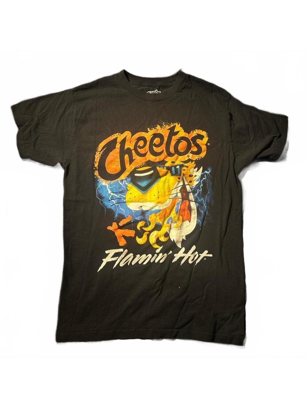 Flaming Hot Cheetos Men’s Black Medium Tee